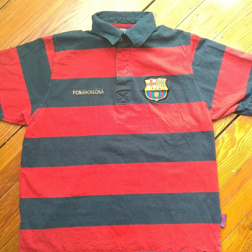 Fcb barcelona soccer polo